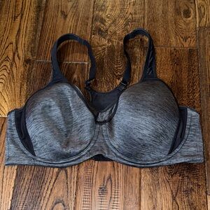 SYROKAN Women's Gray Underwire Bra Size 40D